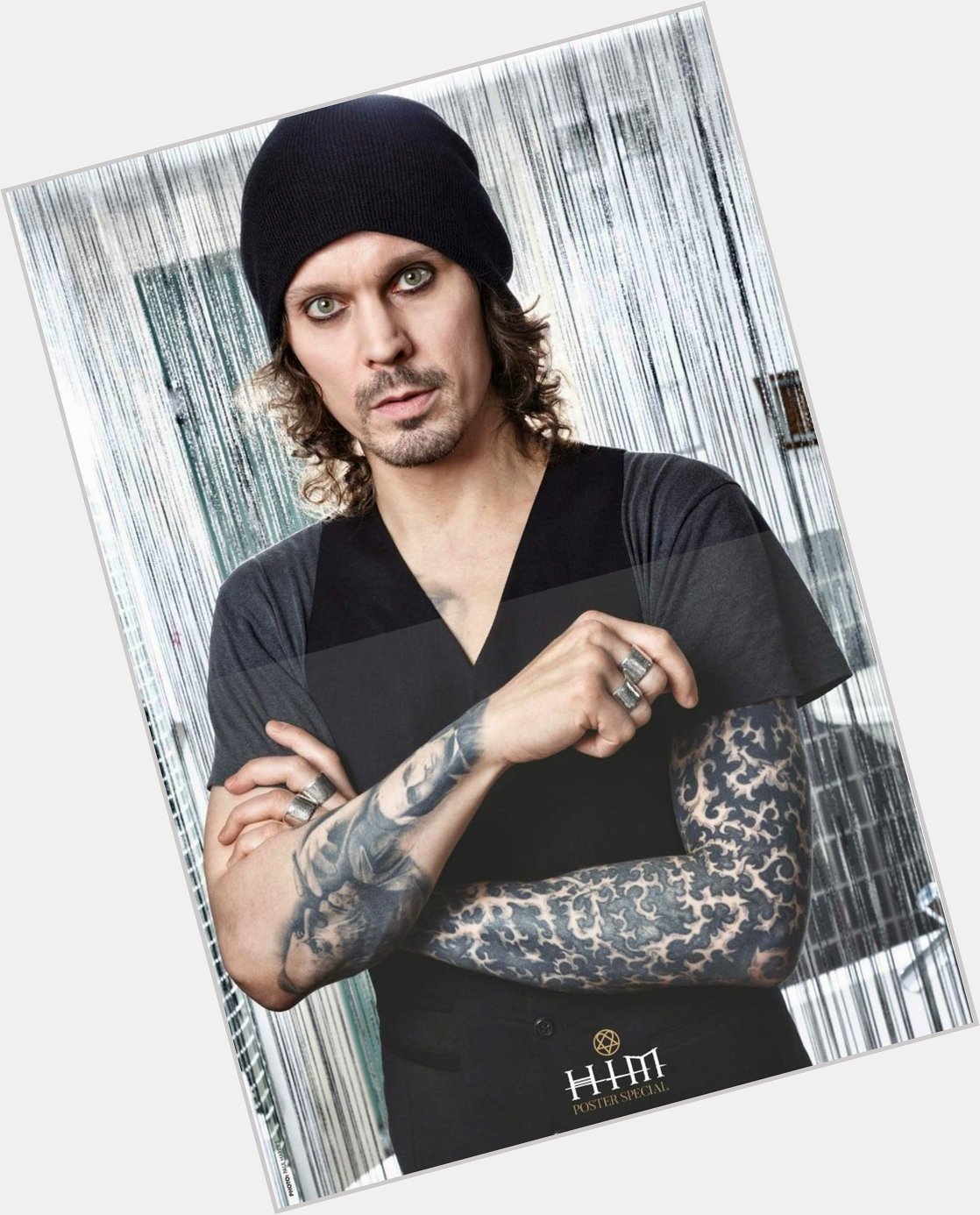 Happy birthday to Ville Valo, thank you for your music. 