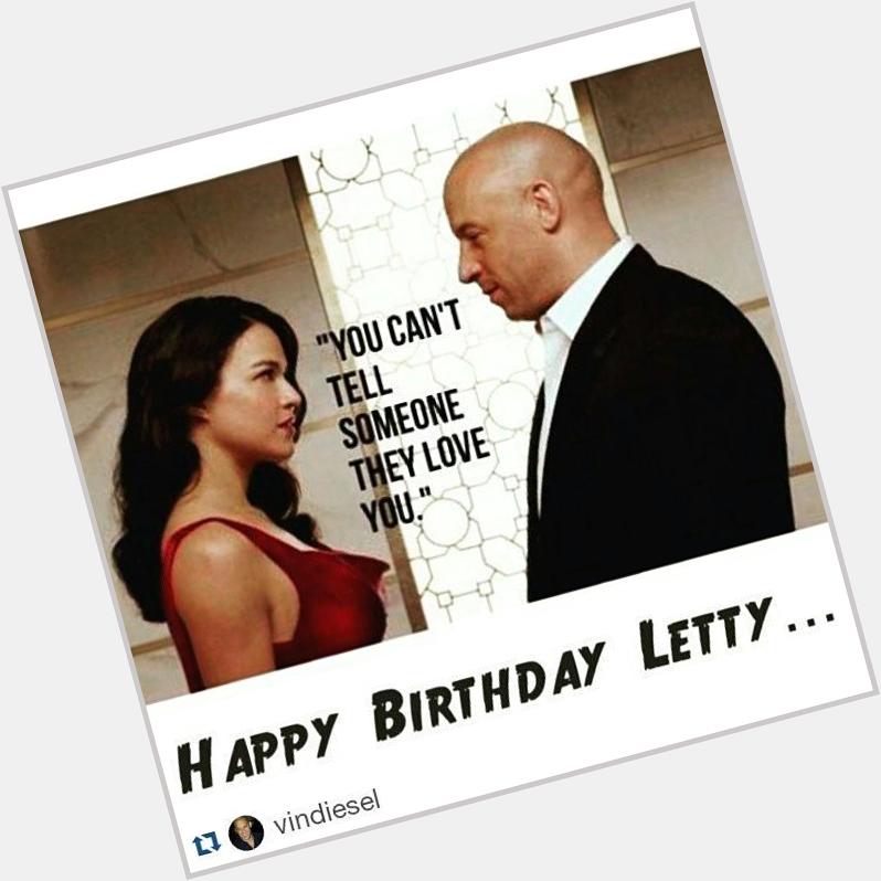 A Happy Birthday wish to from Vin Diesel 