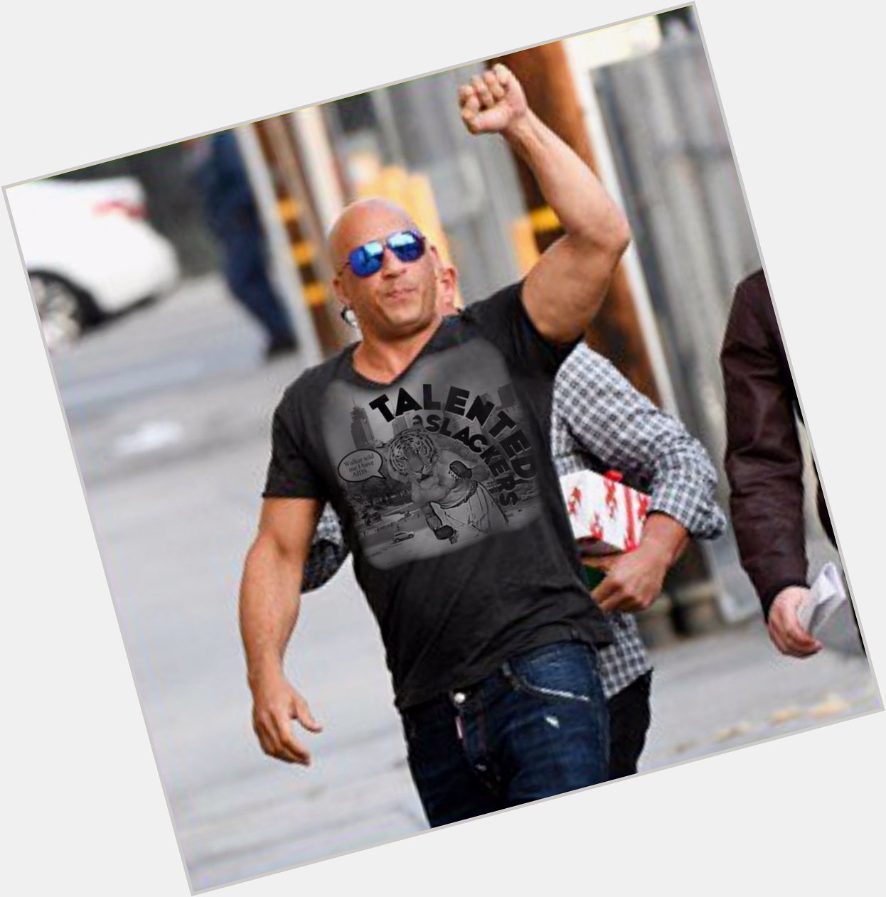 Vin Diesel when someone asks him if he likes the Talented Slackers podcast! Happy Birthday Vin! 