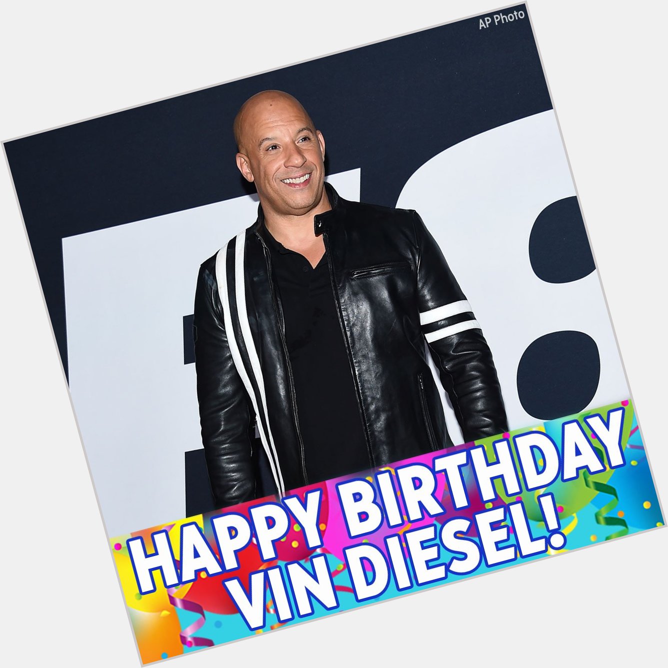 Happy Birthday, Vin Diesel! 