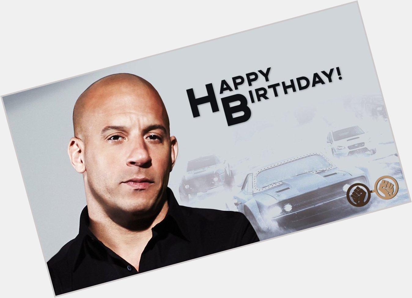Happy birthday, Vin Diesel. The \Fast & Furious\ star turns 51 today. 