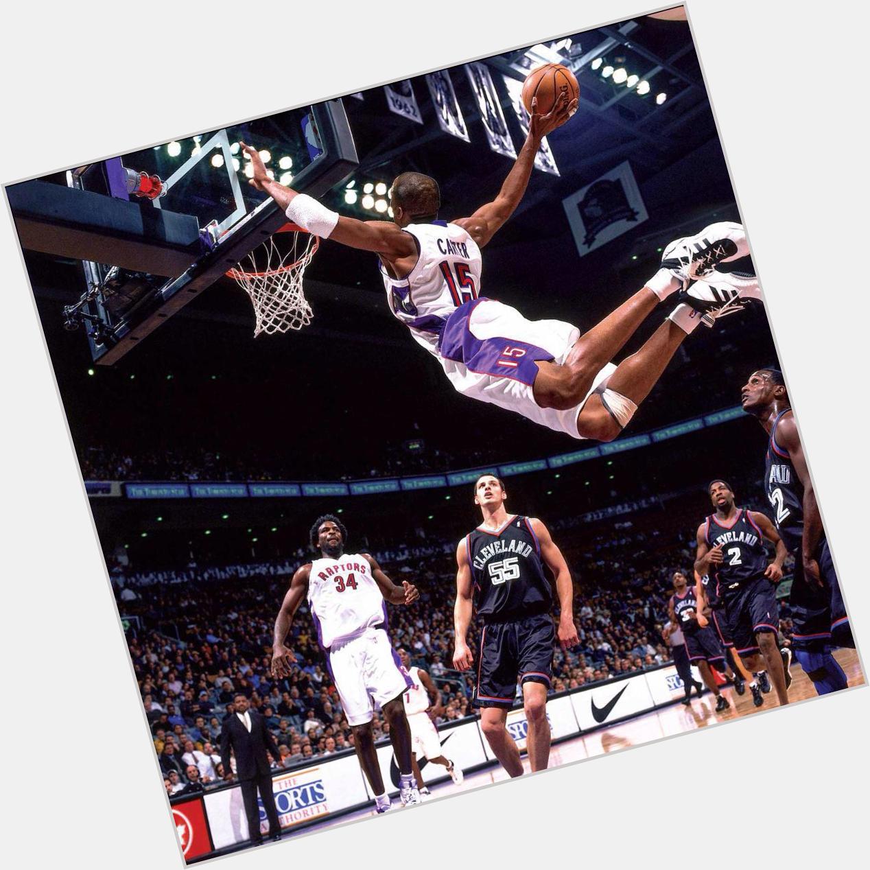 Happy Birthday 38th to Vince Carter, one of the best if not THE best dunker ever to play the game 