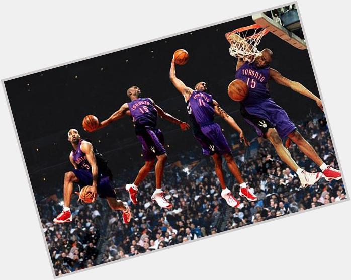 Happy Birthday to a dunking icon. Vince Carter 
