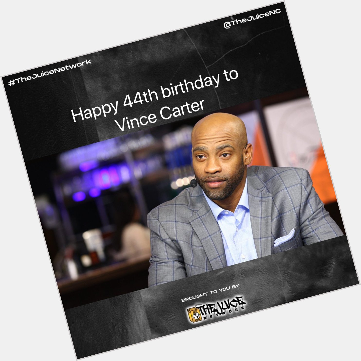  wishes everyone a HAPPY BIRTHDAY! Today we celebrate 

Vince Carter - 44 