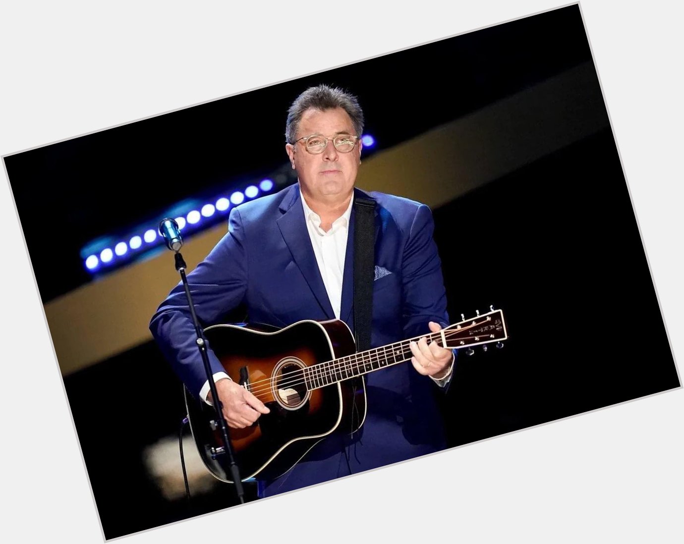 A big happy birthday to singer, songwriter & musician, Vince Gill, who turns 66 today! - Matt    