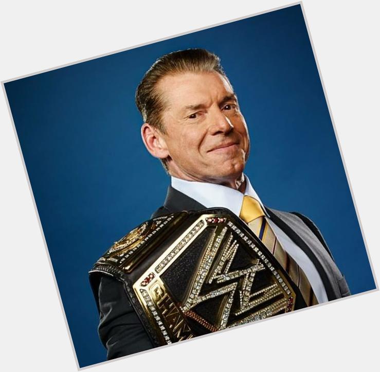 Happy 70th birthday to Vince McMahon! He may be a pain but WWE wouldn\t be where it\s at today if it weren\t for him. 