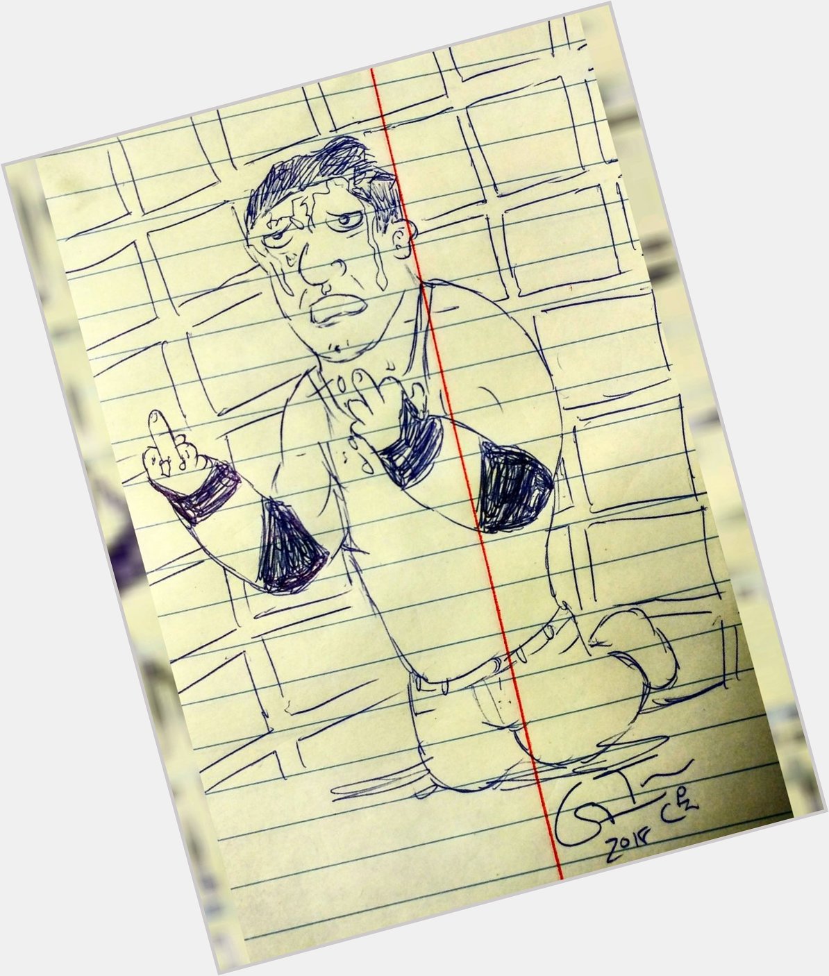 Happy birthday, Vince McMahon.

Terrible Doodle by Gregory Iron. 
