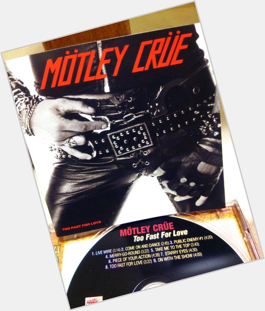 Happy Birthday!! Vince Neil MOTLEY CRUE Too Fast For Love 1080P Carnival of Sins Blu-Ray/DVD:  