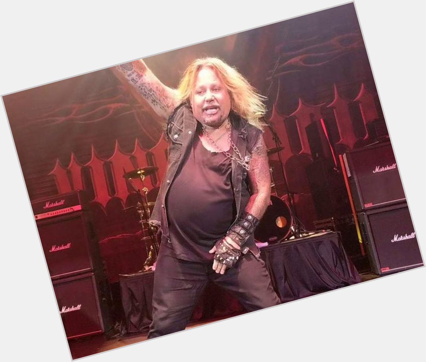Happy Birthday to Vince Neil of MÖTLEY CRÜE and congratulations! When is the baby due?    
