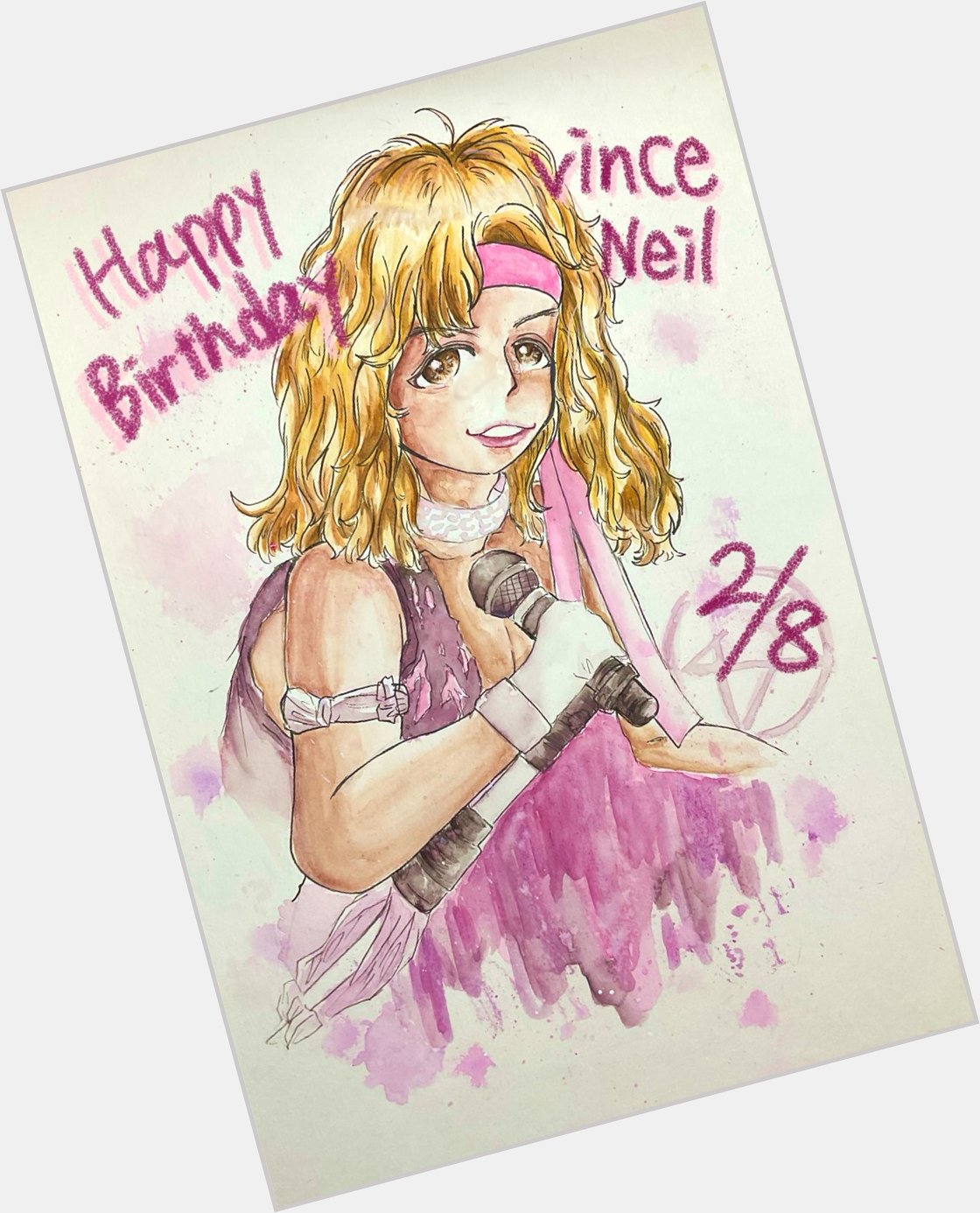 Happy birthday Vince Neil                                                          ( )  