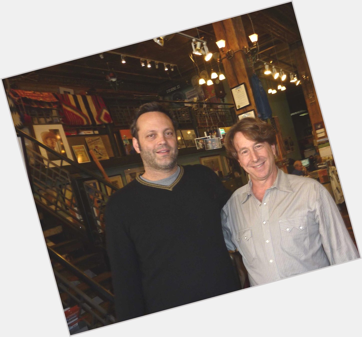 Happy Birthday to Vince Vaughn! Here with Steve Weil at 