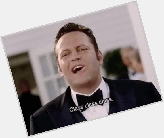 We\d let you crash our wedding any day. Happy birthday Vince Vaughn! 