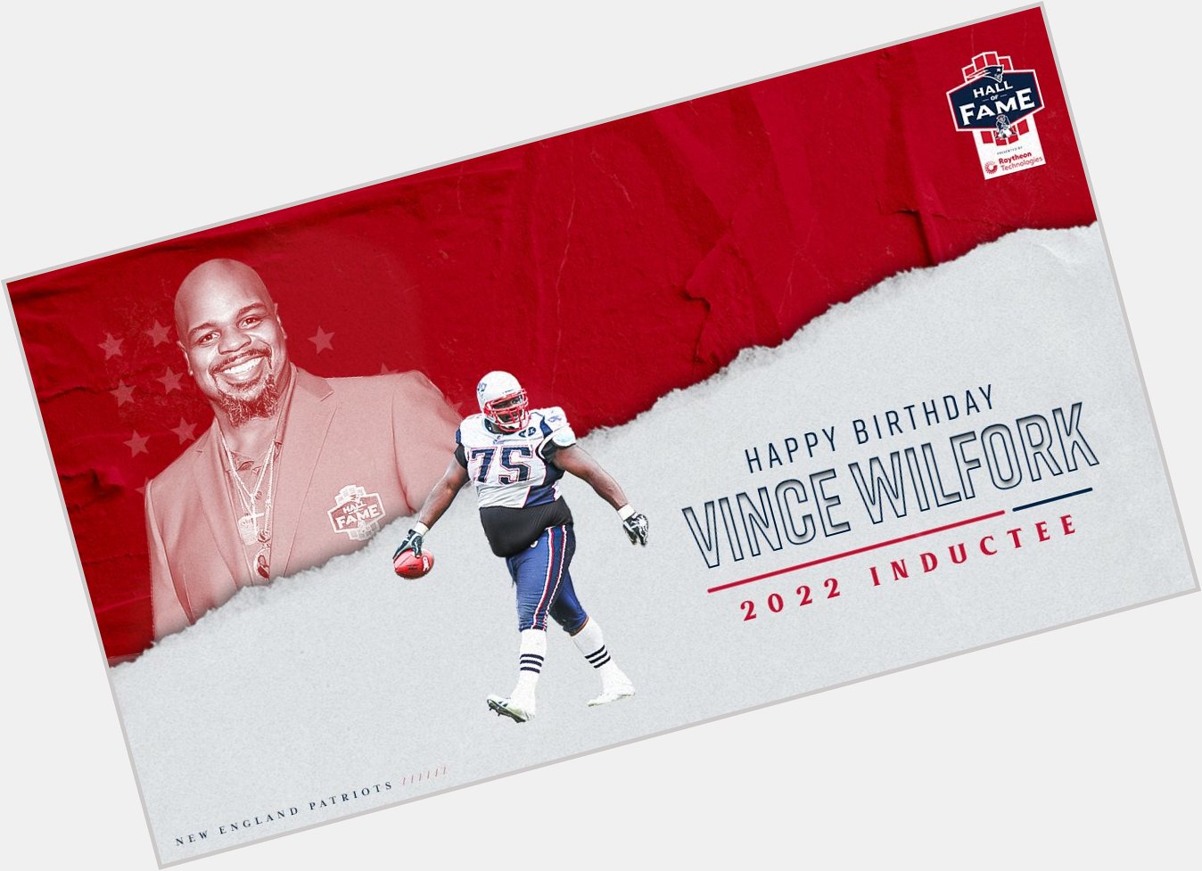 Happy Birthday Vince Wilfork! 