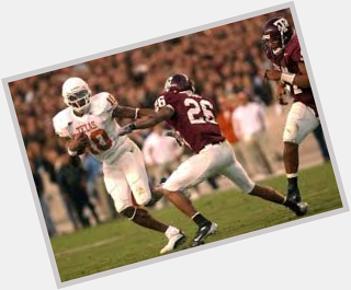 Happy 32nd Birthday to Vince Young!

Stats vs. A&M:
*3-0 (2-0 at Kyle Field)
*390 Passing Yds
*202 Rushing Yds
*4 TDs 