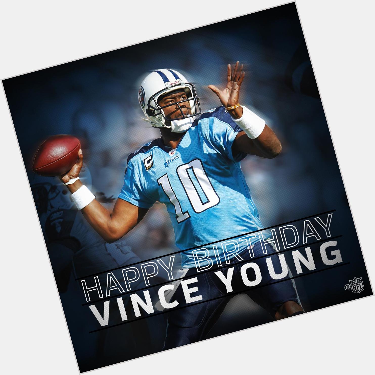 Join us in wishing Vince Young a Happy 34th Birthday! 