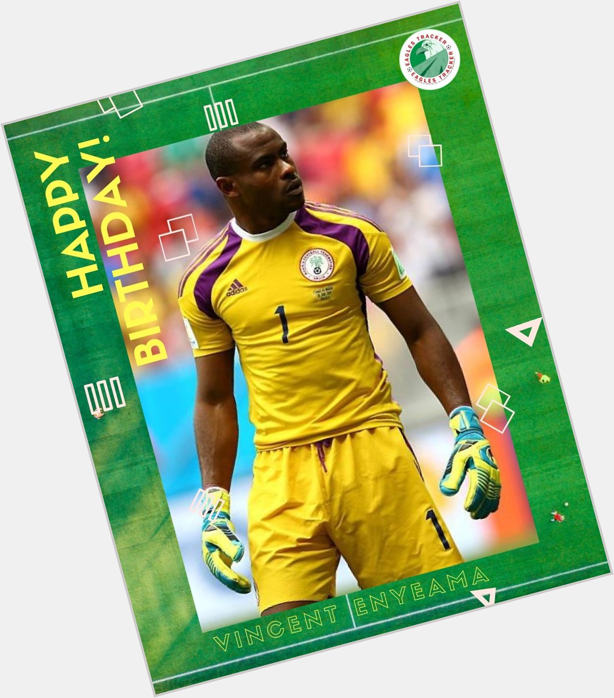 101 National Team Caps
Happy Birthday to Super Eagles Legend, Vincent Enyeama. 