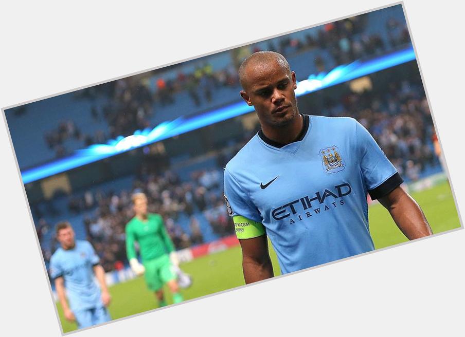 Happy birthday to Vincent Kompany. The Manchester City captain turns 29 today. 
