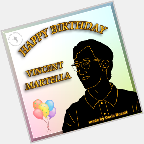 As it\s already Oct 15th here TWD Scavengers Germany are wishing a happy birthday to Vincent Martella -Patrick in s4 