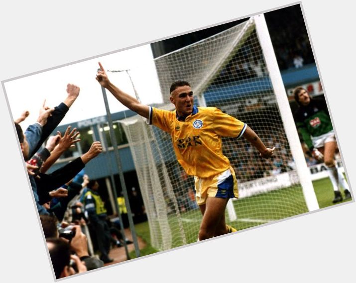 Happy birthday to Vinnie Jones. Only one full season at Leeds but what a season. 