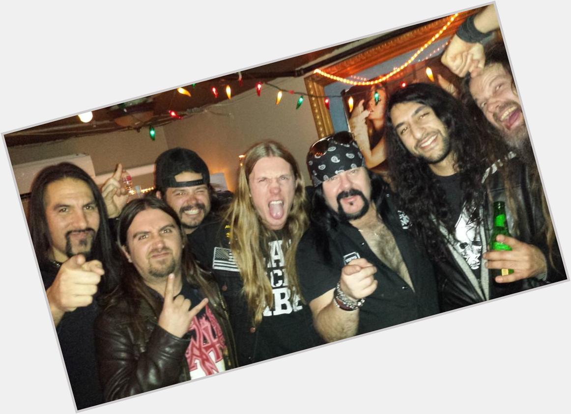 Happy bday to the one & only Vinnie Paul! Was an honor to share 15 amazing shows w/ Cheers and thx VP! 