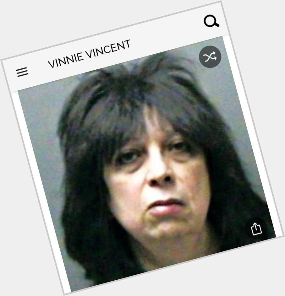 Happy birthday to this great guitarist who is a former member of KISS. Happy birthday to Vinnie Vincent 