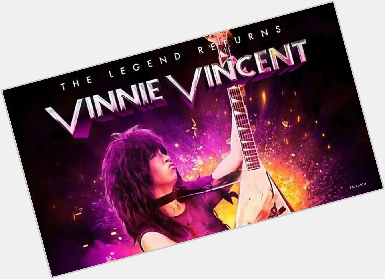 Vinnie Vincent, Happy birthday. 