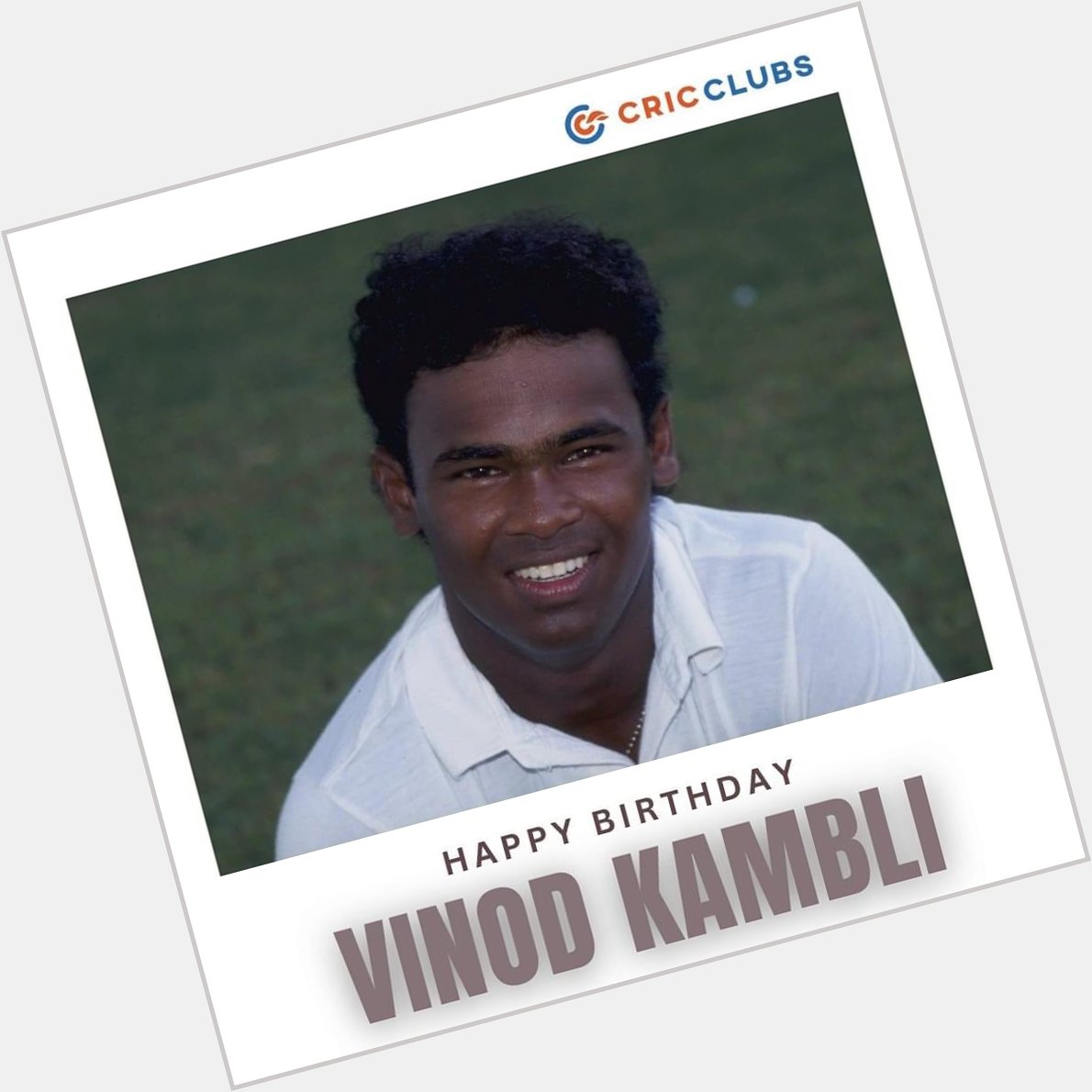   Happy Birthday Vinod Kambli    