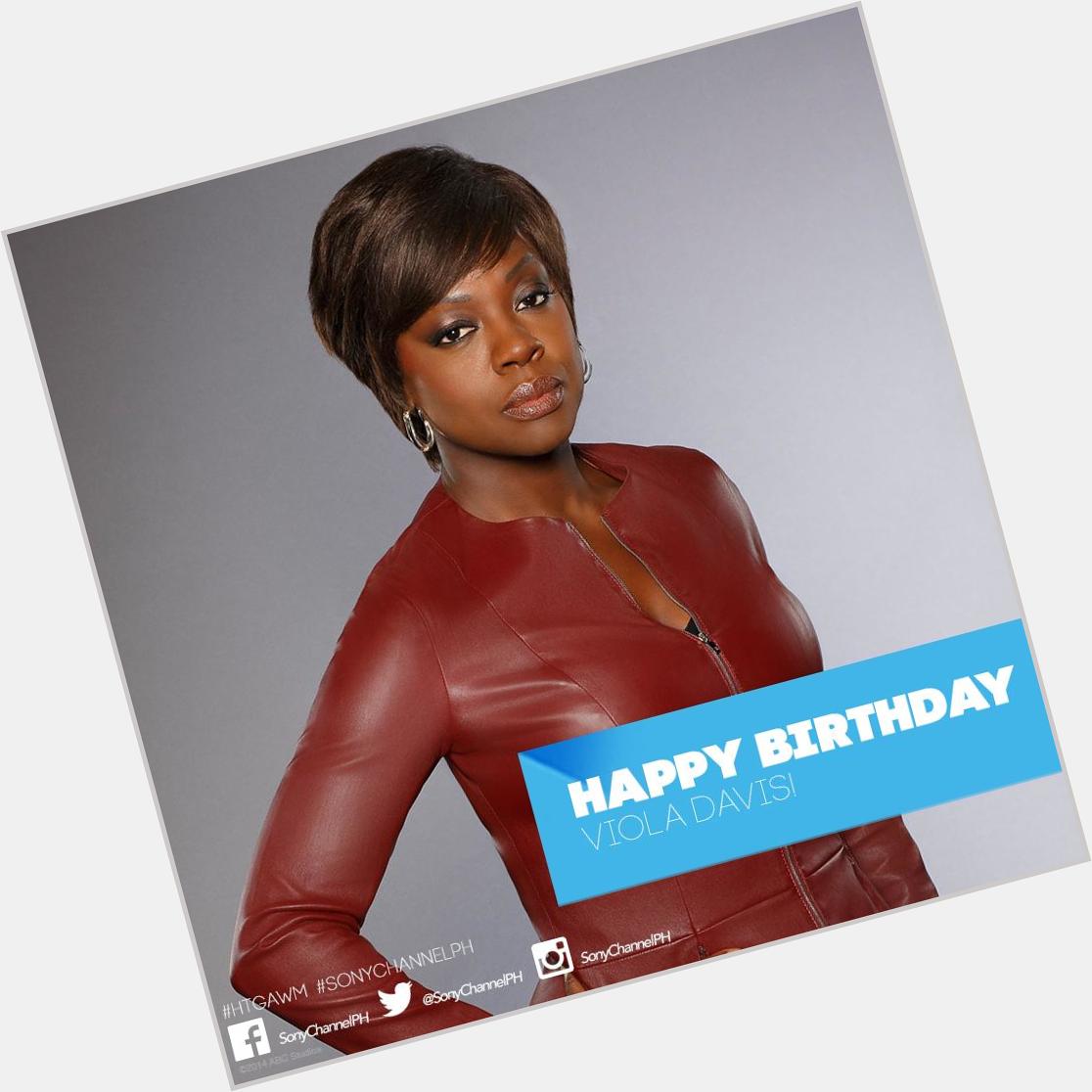 To this amazing actress and awe-inspiring woman, may you have a great day!

Happy birthday, Viola Davis! 