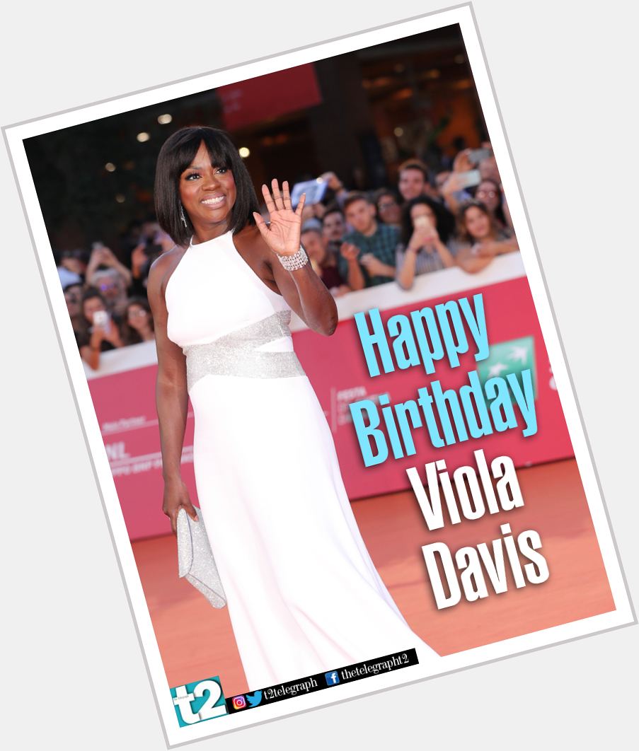She defines power on screen. Happy birthday, Viola Davis. 