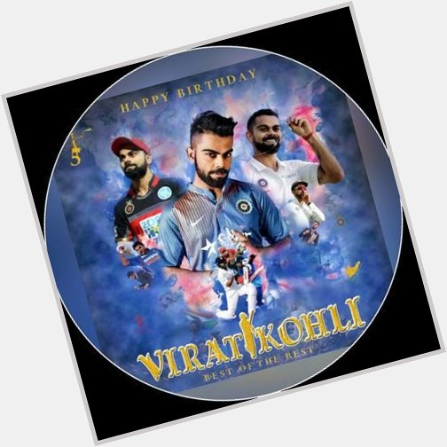 Happy birthday to our legendary cricketer  virat kohli 