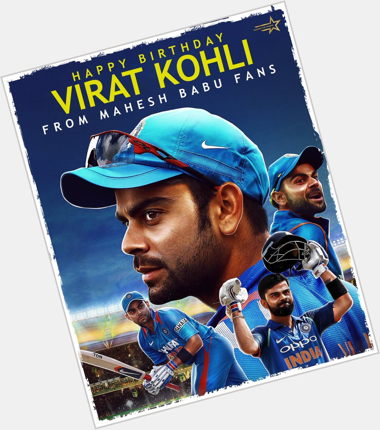 Happy Birthday Indian Cricket Team Captain Virat Kohli    
