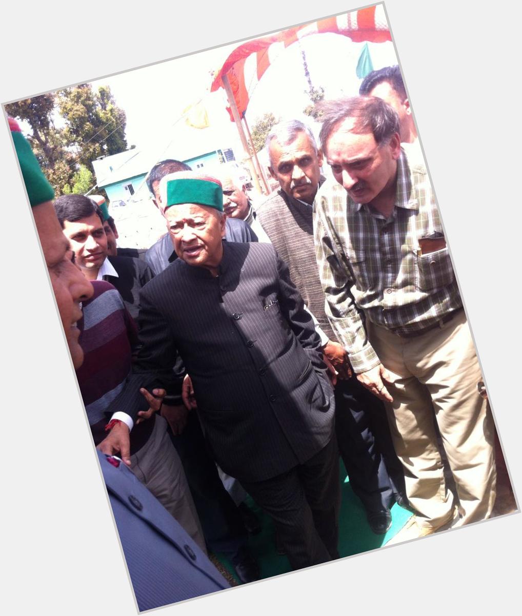 A very happy birthday to most loved raja virbhadra singh ji. May he live long and healthy ... 