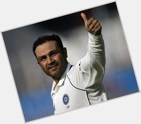 Happy Birthday, Virender Sehwag - the man whose batting is synonymous to joy. 