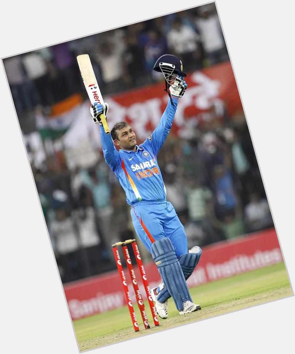 One Of My Greatest Cricketer, Happy Birthday Virender Sehwag 