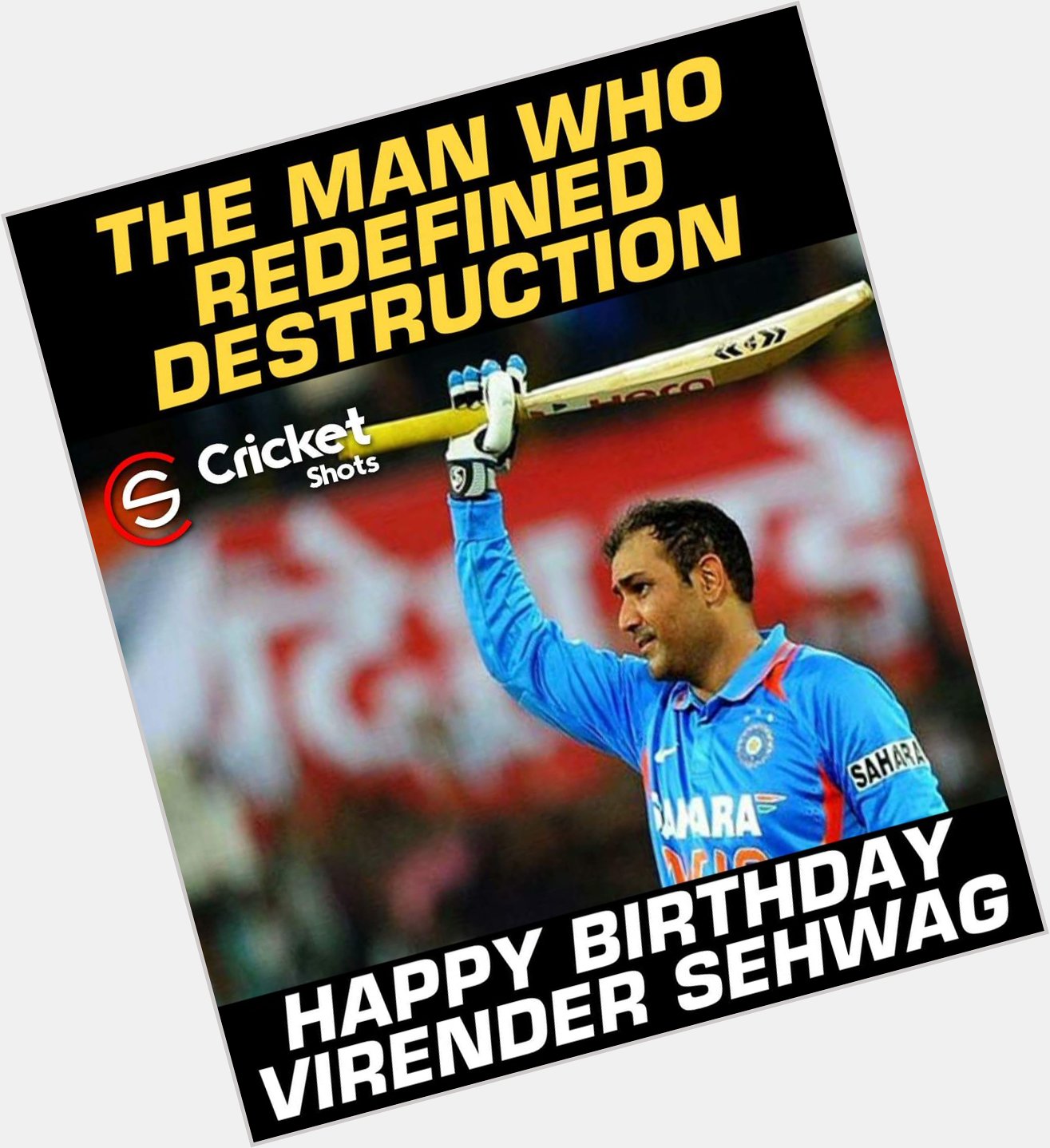 Happy Birthday, Virender Sehwag!! 