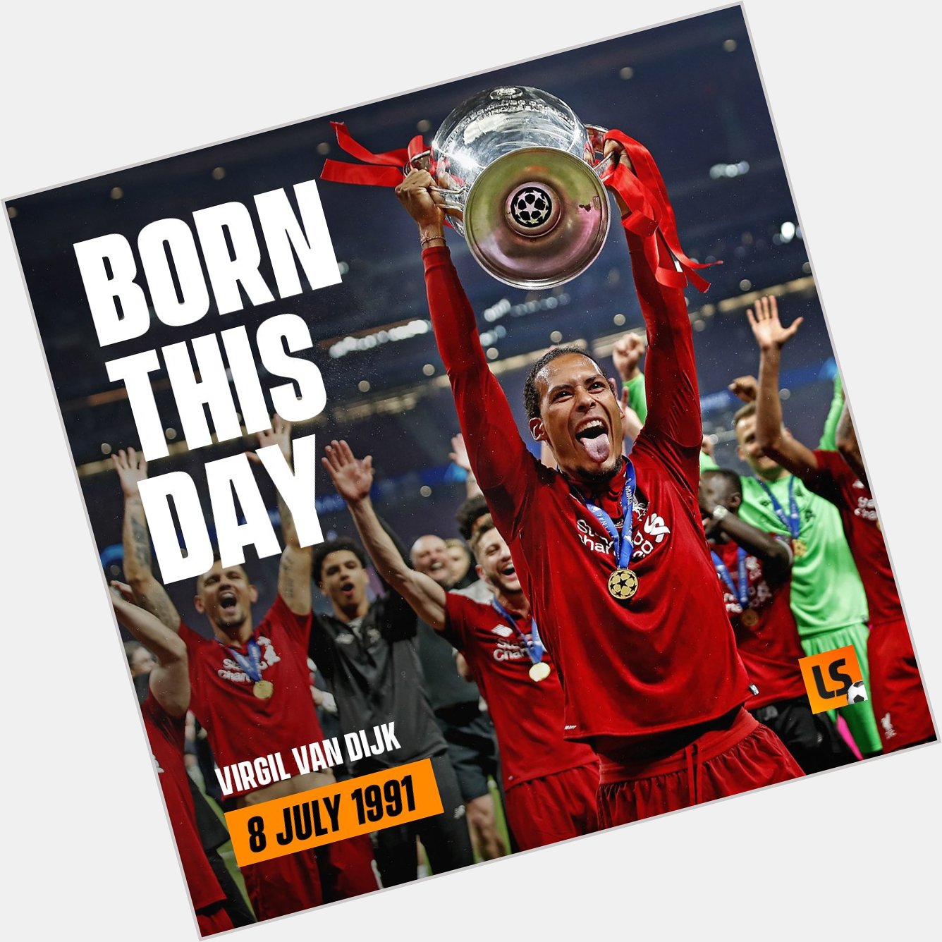 Happy Birthday to Liverpool superstar Virgil van Dijk 