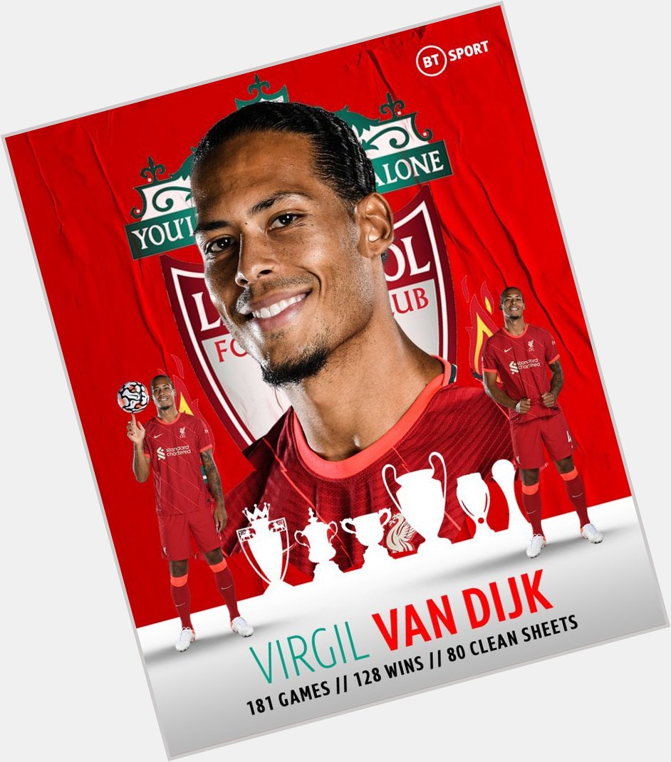 Happy birthday to a legendary defender Virgil van dijk 