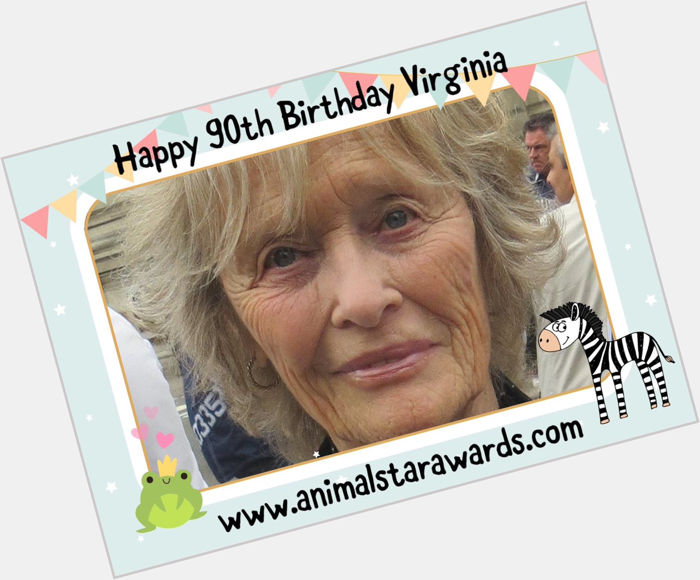 Wishing Virginia McKenna Founder of a very happy 90th Birthday  
