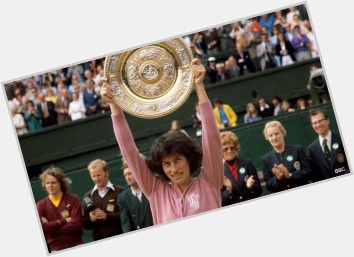 Happy 70th Birthday Virginia Wade, Ladies Champion in 1977.  