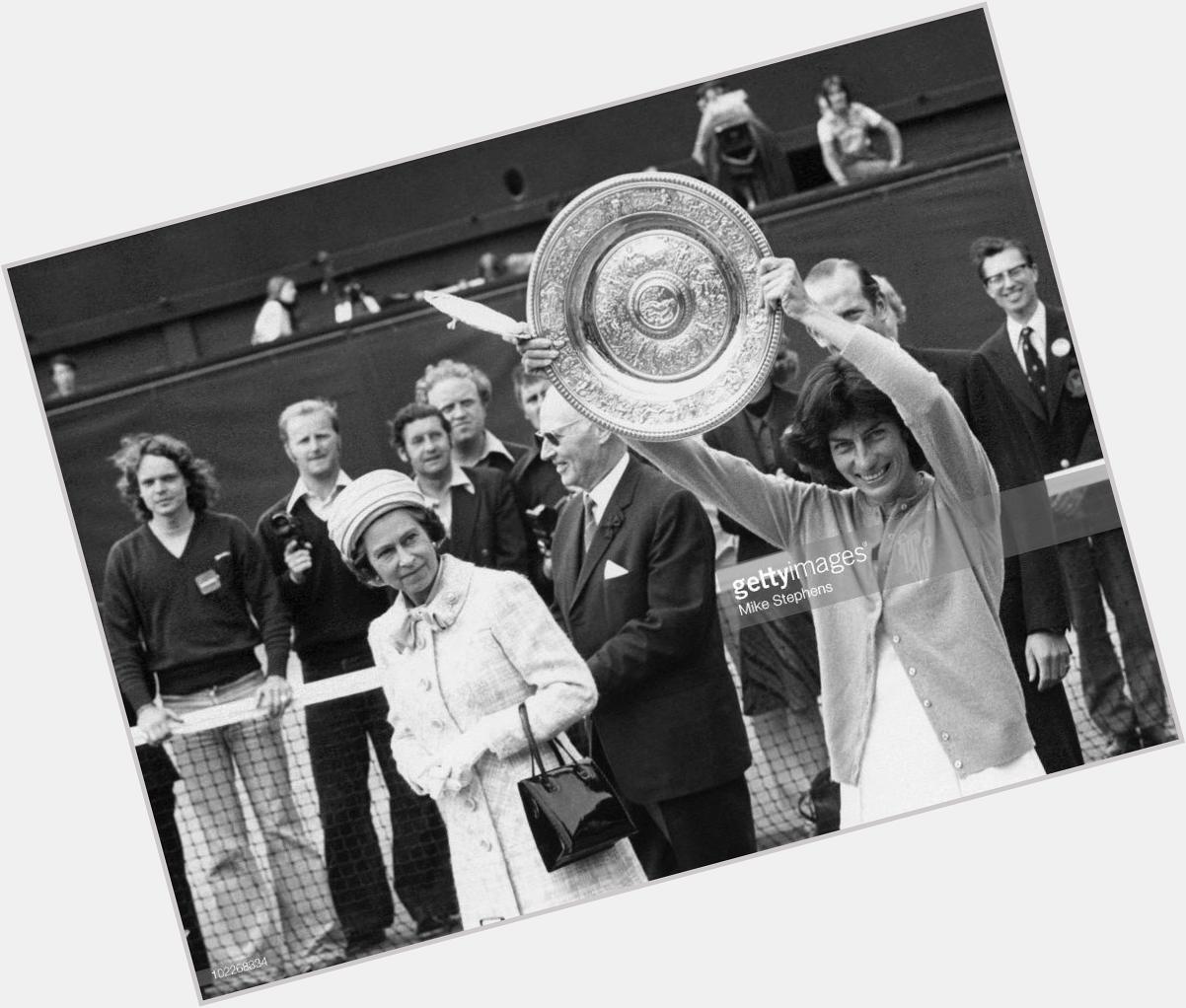 Happy 70th birthday to Virginia Wade, who remains the last British woman to win the singles championship 