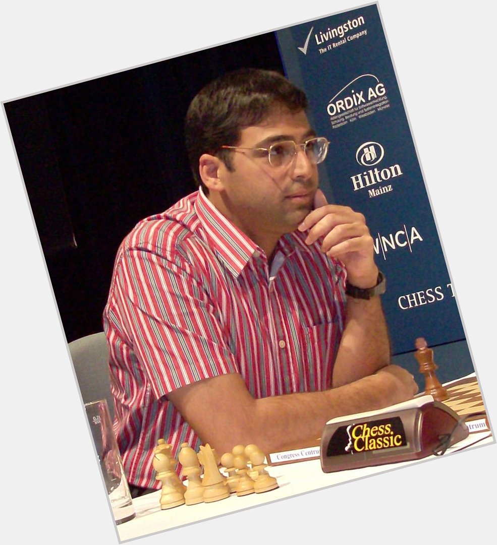 Here\s wishing Grand Master and former World Chess Champion Viswanathan Anand a Happy 49th Birthday! 