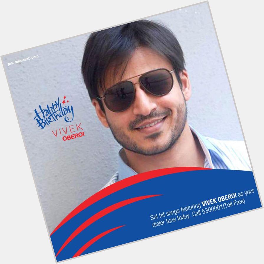 Wishing the star Vivek Oberoi from the movie Shootout at Lokhandwala a very happy birthday. 