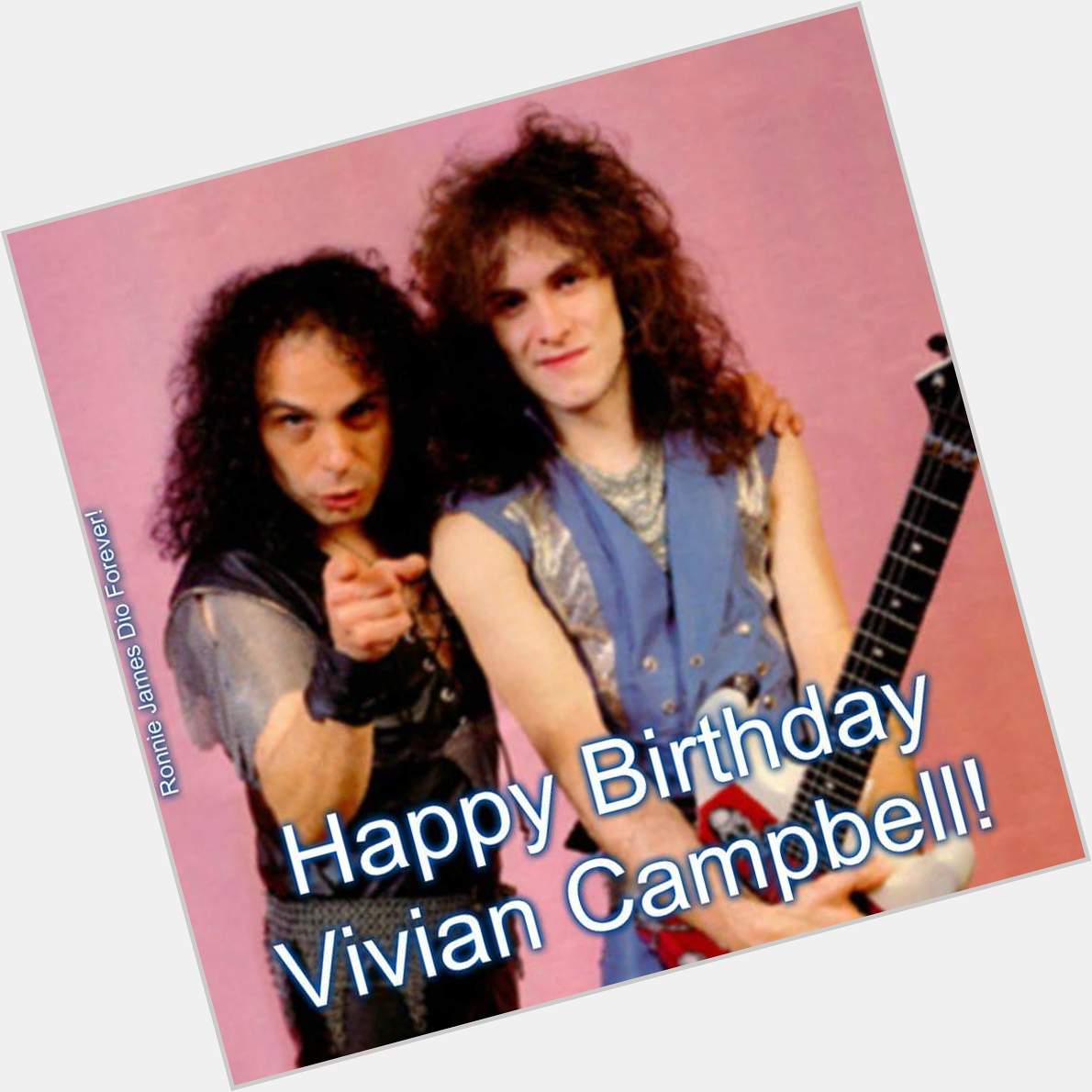 Happy birthday vivian campbell señores señoras hasta mañana buen descanso , cuidense y que sea rock y buena musica 