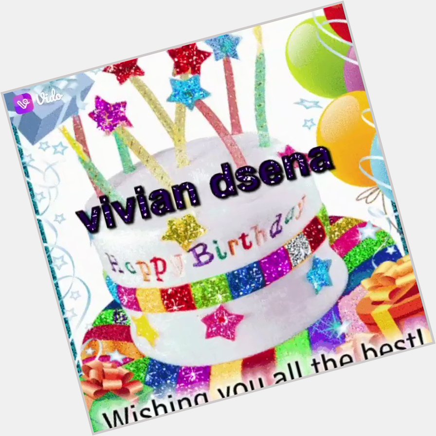 _ Happy Birthday No 1 Star Vivian Dsena     