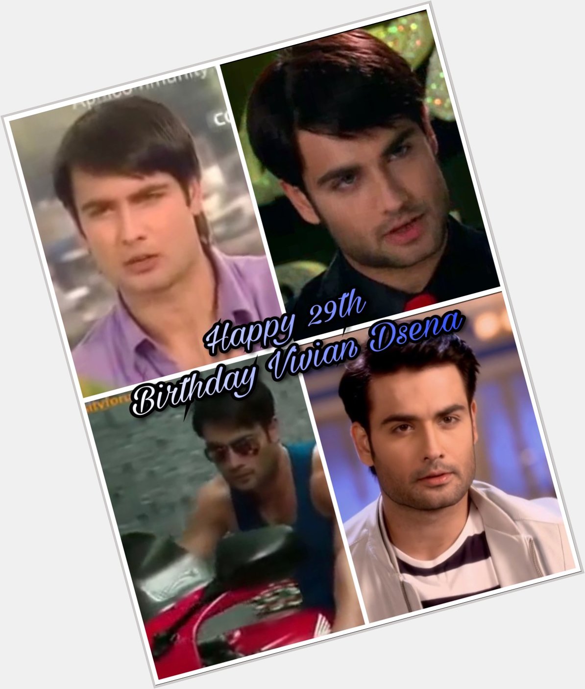 Happy 29th Birthday Vivian Dsena ! Have a great one and best of luck for future! 