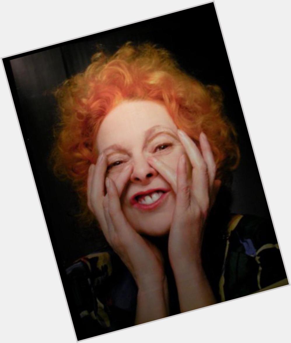 Happy birthday Vivienne Westwood who turns 74 today  