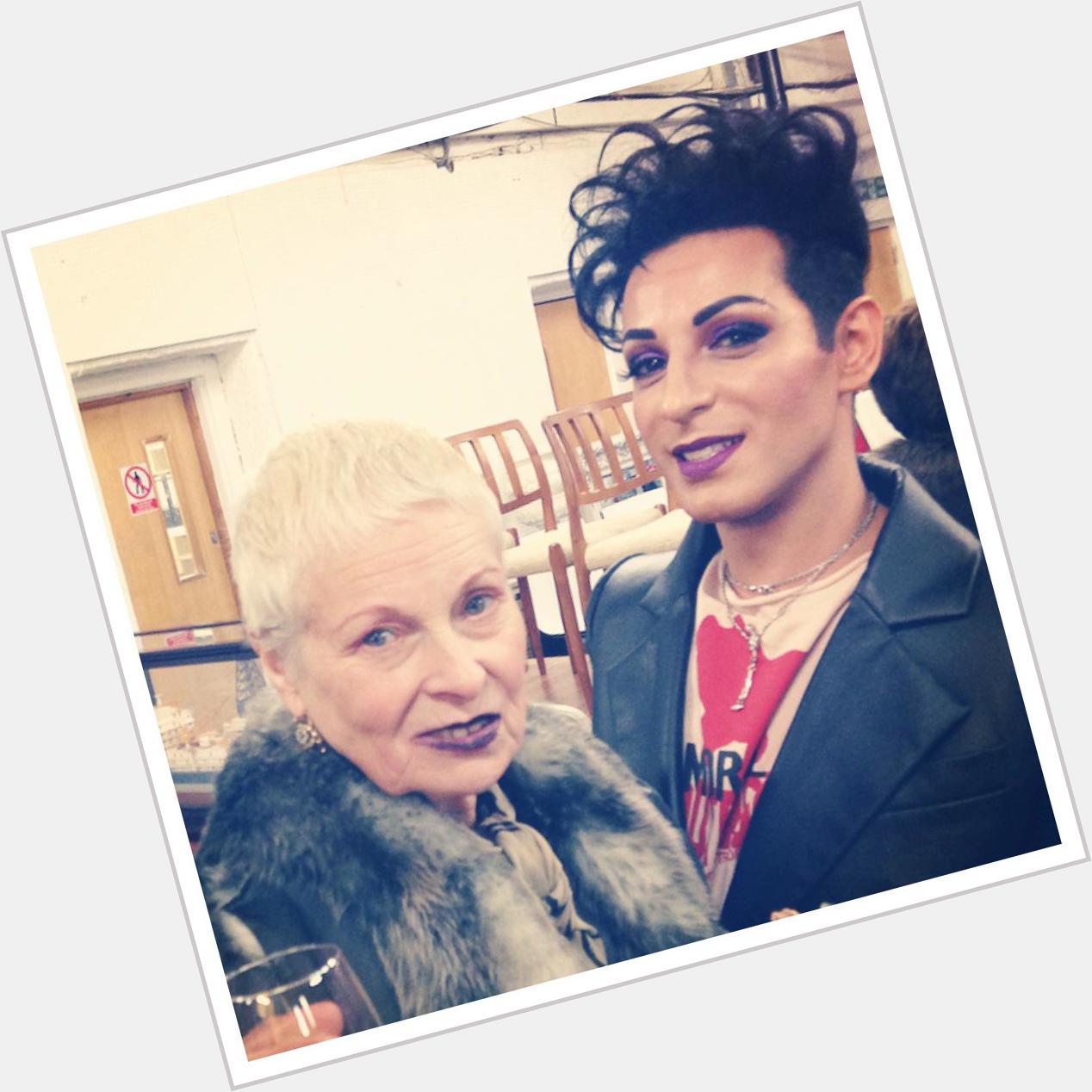 Happy birthday to the fabulous vivienne Westwood   
