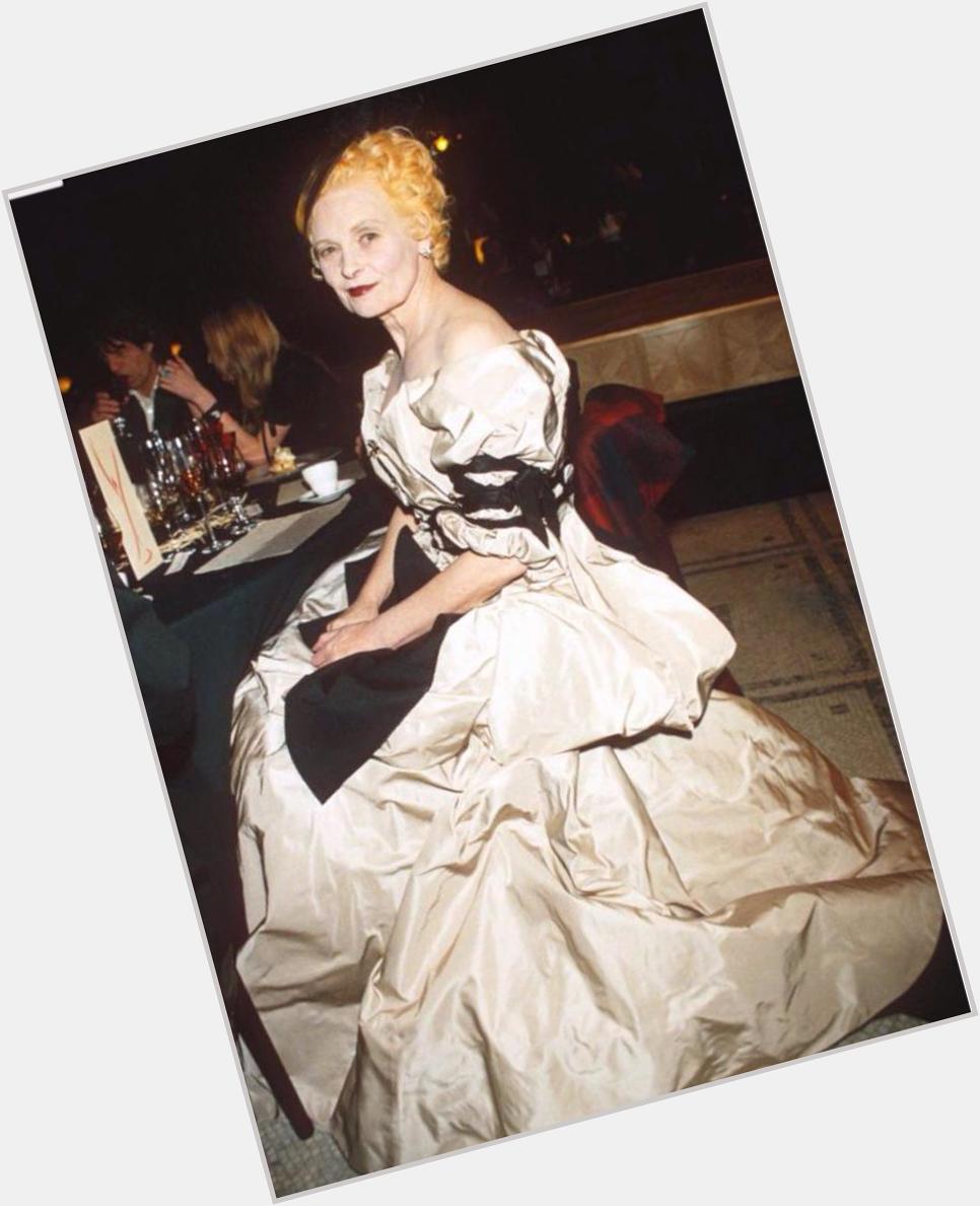 Happy Birthday to Vivienne Westwood one most culturally seminal people in the last 40 years.  