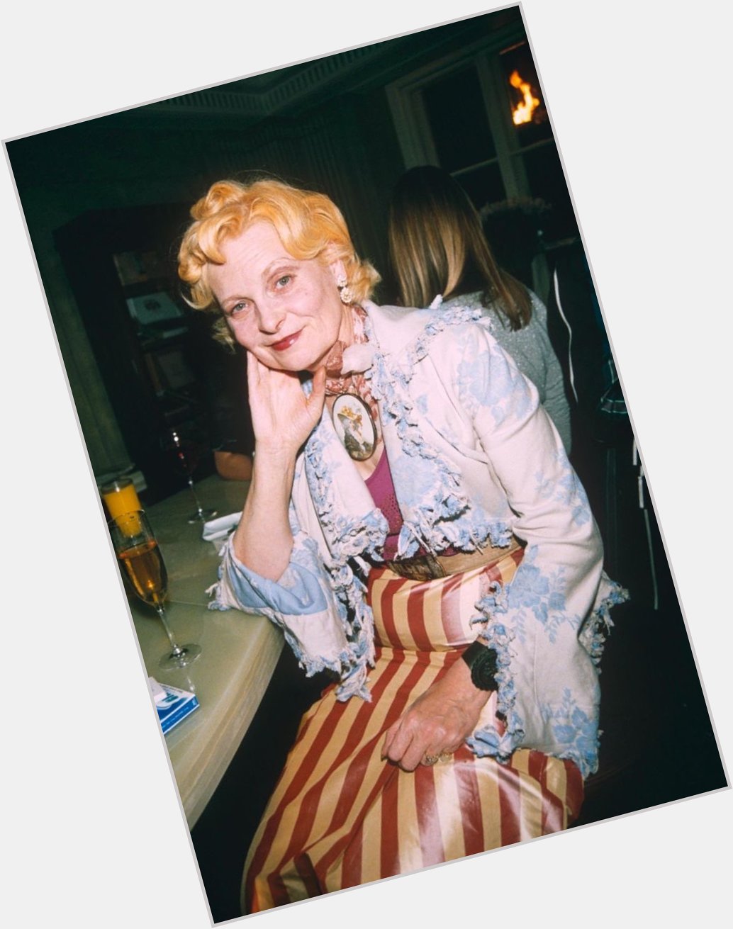 Happy birthday to the only queen i know, vivienne westwood 