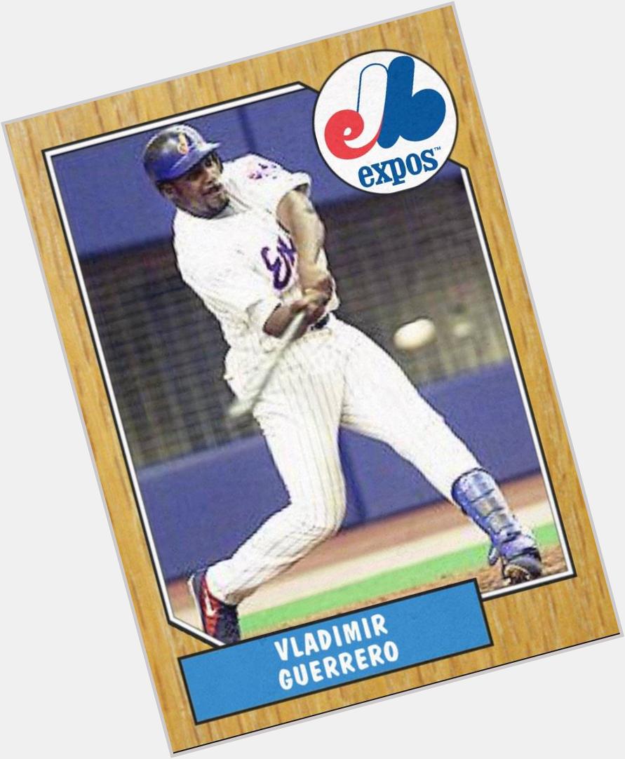 Happy 40th birthday to Vladimir Guerrero. Never saw a pitch he didn\t like. 